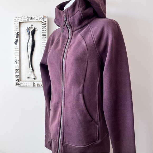 Lululemon Scuba Hoodie Classic Cotton Fleece Size 4 - Picture 2 of 10